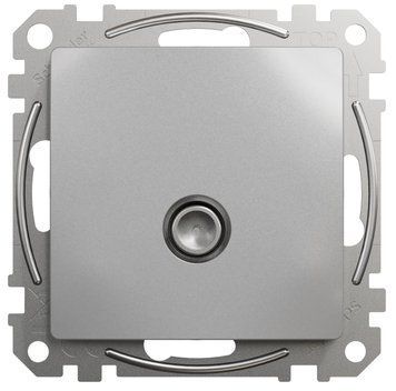Розетка 4 дБ кінцева TV роз 4 Sedna Design алюміній SDD113471 Schneider Electric 231491 фото