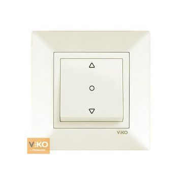 Кнопка управління жалюзі Meridian Крем VIKO 221476 фото