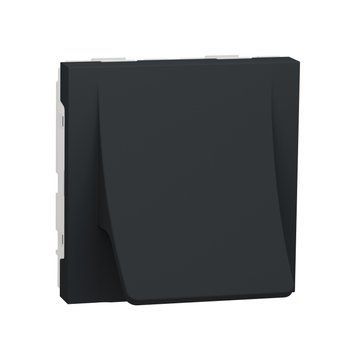 Вивід кабелю 16А 2 модулі Unica New антрацит NU386254 Schneider Electric 232380 фото