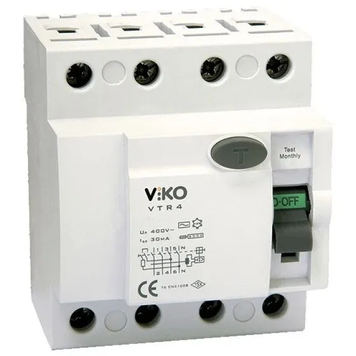 УЗО 4 пол. 63А 300мА 230V VIKO 331099 фото