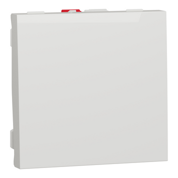 Вимикач 1-кл. сх.1, 10А 2 модулі Unica New білий NU320118 Schneider Electric 232217 фото