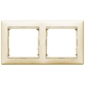 Рамка 2-місна Valena Classic крем Legrand 221669 фото