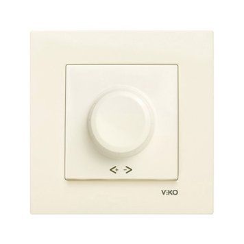 Світлорегулятор 1000W Karre Крем VIKO 221185 фото