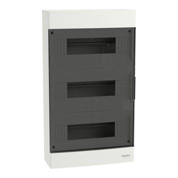 Щит пластик накладний 36мод. димчаті двері EZ9EUC312 Schneider Electric 302144 фото