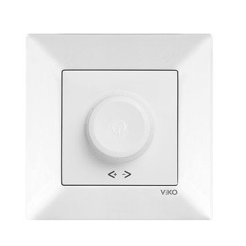 Світлорегулятор 1000W Meridian Білий VIKO 221468 фото