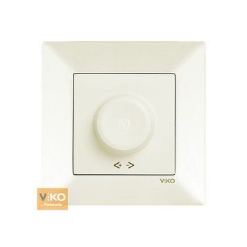 Світлорегулятор 500W сенсорний Meridian Крем VIKO 221492 фото