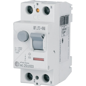 Диференційне реле HNC 2Р 003 25А EATON 341049 фото