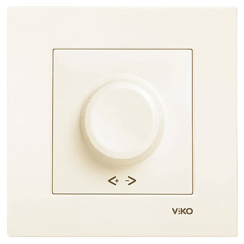 Світлорегулятор 6-100W для LED ламп Karre Крем VIKO 221186 фото