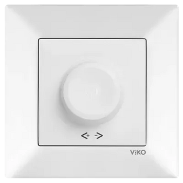 Світлорегулятор 6-100W для LED ламп Meridian Білий VIKO 221470 фото