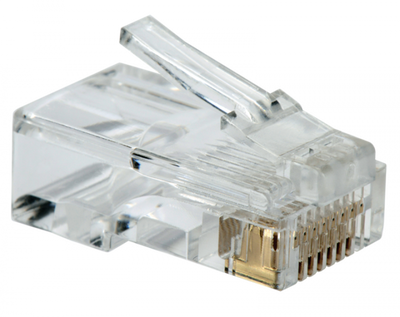 Разъем RJ45 connector CAT5E solid wire 160111 фото