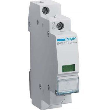 Індикатор LED 230В, зелений SVN121 301234 фото