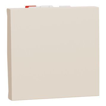 Перемикач 1-кл. сх.6 10А 2 модулі Unica New бежевий NU320344 Schneider Electric 232225 фото