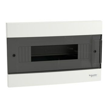 Щит пластиковий Easy9 EU, врізний, 1 ряд 12 модулів, димчасті двері EZ9EUA112 Schneider Electric 302145 фото