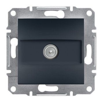 Розетка TV Asfora антрацит EPH3200171 Schneider Electric 231041 фото