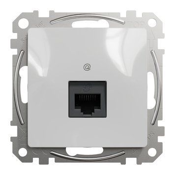 Розетка комп. RJ45 CAT5E UTP Sedna Design алюміній SDD113451 Schneider Electric 231494 фото