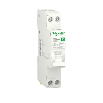 Диференційний вимикач 1Р+N 0,03А 32А C 6kA ТИП RESI9 R9D87632 Schneider Electric 321079 фото
