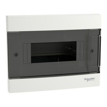 Щит пластик врізний 8мод. димчасті двері EZ9EUA108 Easy9 EU Schneider Electric 302192 фото