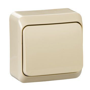 Вимикая 1-й накладний Prima крем WDE001110 Schneider Electric 231260 фото