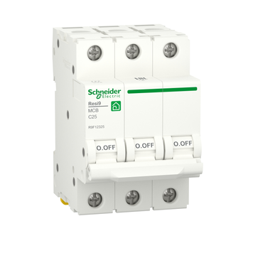 Автоматичний вимикач RESI9 3Р 25А 6kA C R9F12325 Schneider Electric 321098 фото
