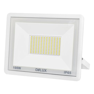 Прожектор LED 100Вт 6500K IP65 білий DELUX 613247 фото