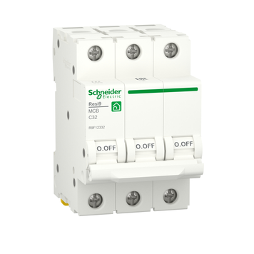 Автоматичний вимикач RESI9 3Р 32А 6kA C R9F12332 Schneider Electric 321082 фото