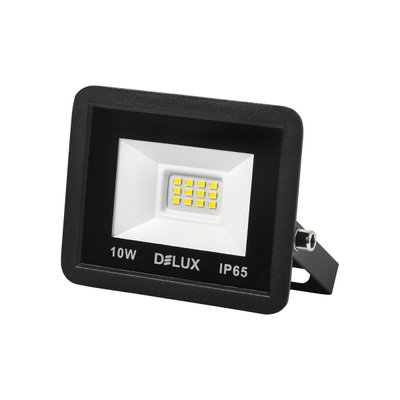 Прожектор LED 10Вт 6500K IP65 черный DELUX 613248 фото