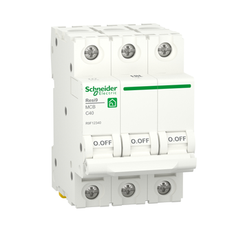 Автоматичний вимикач RESI9 3Р 40А 6kA C R9F12340 Schneider Electric 321087 фото