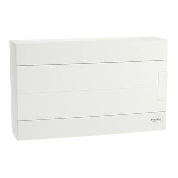 Щит пластик накладний 18мод. білі двері EZ9EUD118 Schneider Electric 302199 фото