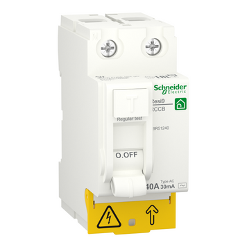 Диференційний вимикач навантаження 2р 40А 30мА тип АС ТИП RESI9 R9R51240 Schneider Electric 321110 фото