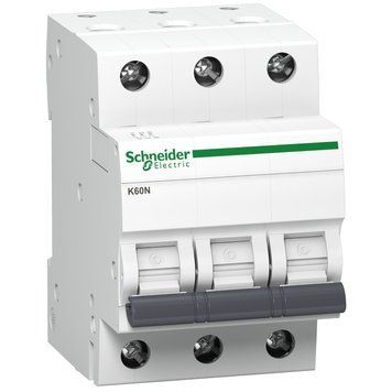 Автоматичний вимикач Acti9 K6 K60N 3P 63A C 6кA A9K02363 Schneider Electric 311235 фото